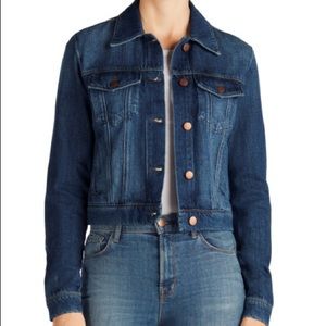 J Brand Harlow Denim Jacket Metaphor